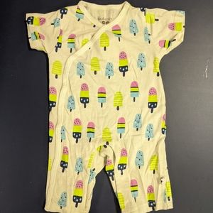 Baby Soy short sleeve kimono romper
